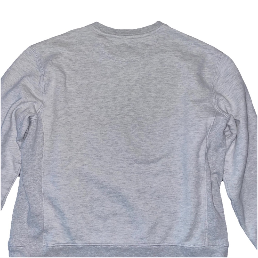 Life Is Good Sweatshirt Women's Small Gray Pullover Graphic Crew Neck Ladies - Picture 7 of 11